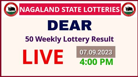 nagaland state lottery dear 50 crimson thursday weekly lottery|Lottery Sambad 1.10.2023 Result Today 1pm 6pm 8pm Nagaland State.